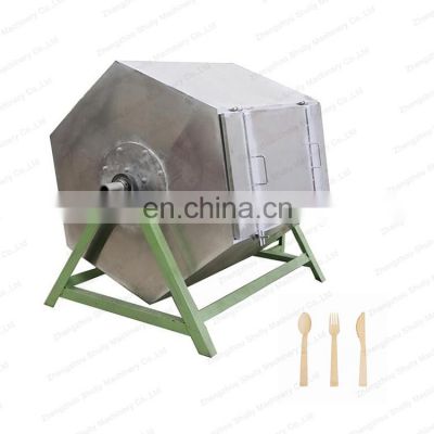 Disposable tableware making machine bamboo fruit knives and forks machinery