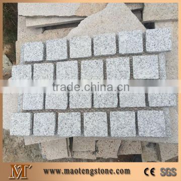 G603 China Granite Own Quarry Top Flamed Natural Cube Paving Stone