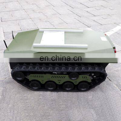 robot chassis rubber tracked rubber crawler chassis tracked vehicle