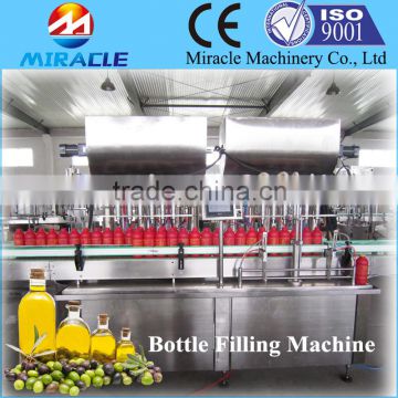 Automatic Semi-fluid Filling Machine/4 Heads Oil Filling Machine for Oil Filling and Packaging(+8618503862093)