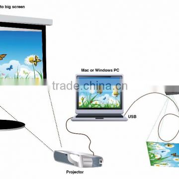 Best for Classroom handy document camera HS-7500D price portable document scanner desktop visual presenter