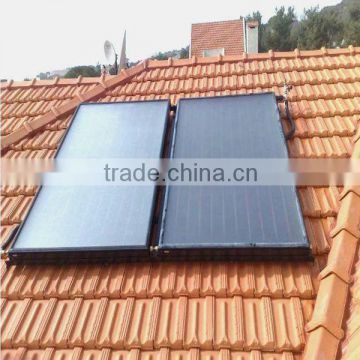 split industrial solar water heater manufacturer with flat plate soalr collector& flat panel solar water heater