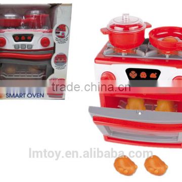 plastic electric funny smart oven toy for kids