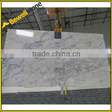 China factory prefab italy white calacatta marble slab
