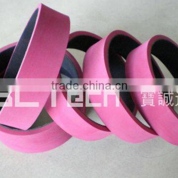 Nylon flat belt coated with redrubber