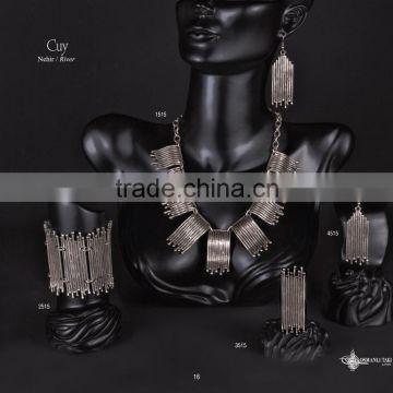 Fashion turkish style silver plated necklace Cuy 1515