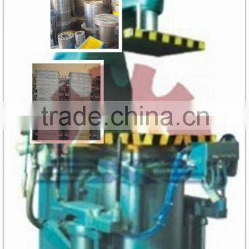 Pneumatic multi contact force compaction sand molding machine in foundry energy saving