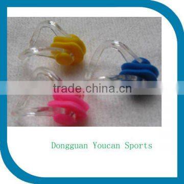 Popular Waterproof Silicone Swimming Nose Clip
