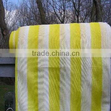 Yellow And White High Quantily PE Woven Shade Net