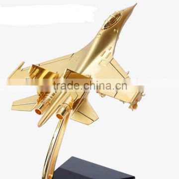 Metal Works 3D Sukhoi Su30MKK Aircraft Mode gold plated