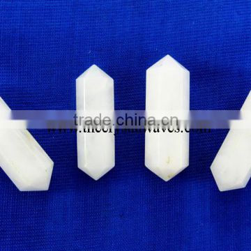 White Aventurine wholesale Double Terminated Pencil Point Khambhat Gujarat India