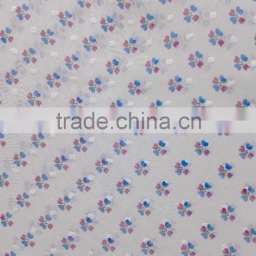 50D design/ alibaba textiles cutting motil organza fabric printed fabric