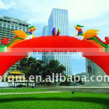 chinese dragon inflatable arch/arch inflatable tent