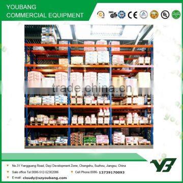 Hot sell best price multi level long span heavy duty selective pallet rack, storage rack (YB-WR-C29)