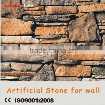 foshan decorative artificial stacked stone,artificial cultured stone