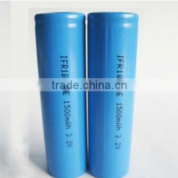 3.2v cylindrical battery size18650
