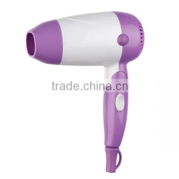 ionic travel folding professional hotel hair dryer with DC motor & over heat protection
