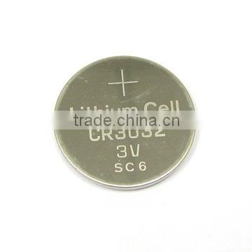 button cell battery CR3032.