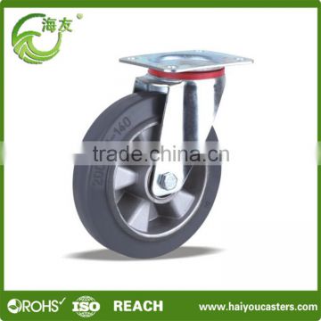 wholesale new age products heavy duty black rubber scaffolding caster wheel