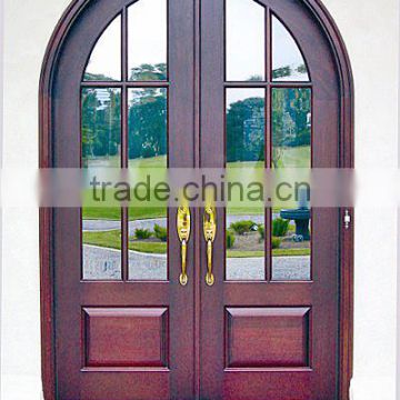 Arched Front french Doors