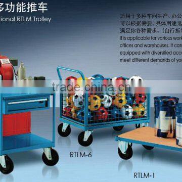 industrial handcart with wheels, handcart for garage