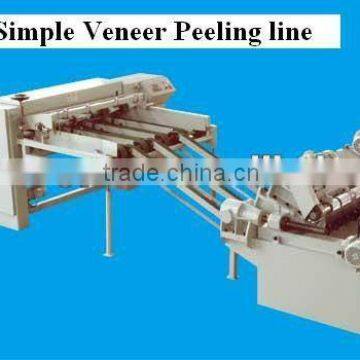 Simple Veneer Rotary Peeling line