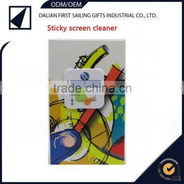 Custom silicone phone mobile sticky cleaner