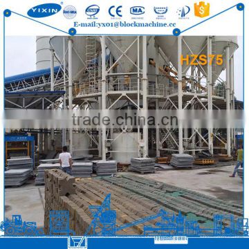 China Supplier Universal Mobile Concrete Batching Plant For Sale Mixer Concrete