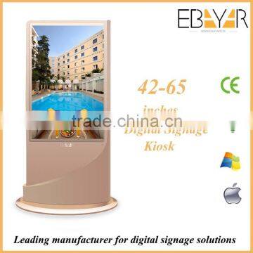 best online display ads 42 inch led digital signage factory in Guangzhou/floor standing type/ads booth in shopping mall