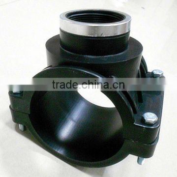 PP Compression Fitting Pipe Clamp Saddle