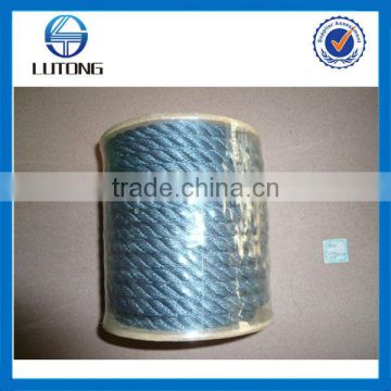 best quality 3 strands twisted polyester rope in reel