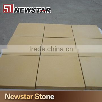 Chinese hot sales beige yellow sandstone tiles