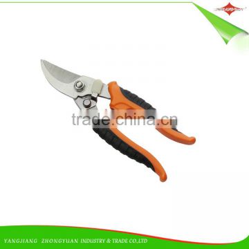 7 Inches Stainless Steel Garden Scissors/Pruner with PP+TPR Handle