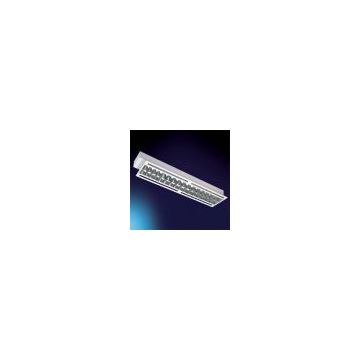 Fluorescent Lighting Fixture with Air Slot