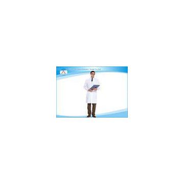 Three Pockets Hospital and Clinic Doctor Long White Lab Coat Clothing