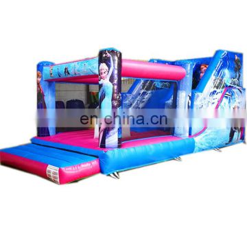 Wholesale Outdoor Kids Amusement Park Inflatable Princess Castle Bounce House With Slide