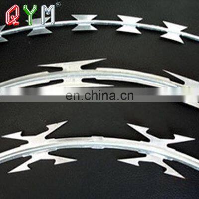 High Security Military Boundary Concertina Razor Barbed Wire for sale