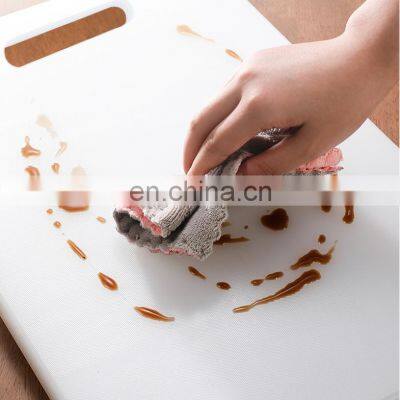 colourful flexible plastic cutting board non-toxic cutting board for food