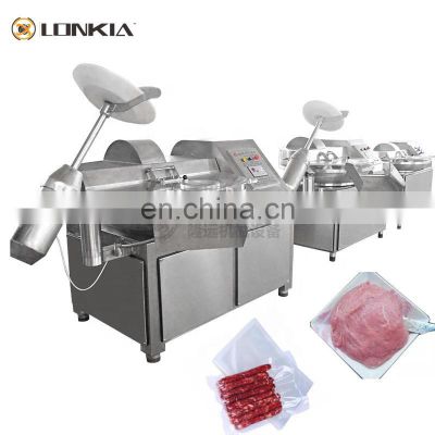 Industrial Meat bowl Cutting Machine Meat Chopping Machine Meat Vegetable Stuff Cutting Machine for Restaurant Factory