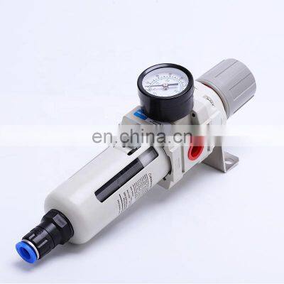 Air Source Treatment High Quality AW3000-02D Automatic G1/4 Unit Pneumatic Filter Regulator Air With Auto Drain