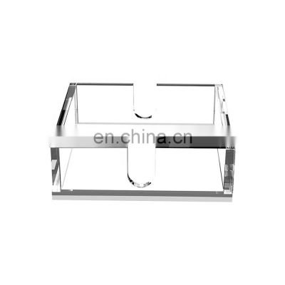 Acrylic Luncheon Napkin Holder, Decorative Napkin Tray Tissue Dispenser for Dining Table and Kitchen