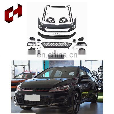 CH Upgrade Model Car Spare Parts Front Bumper Plate Roof Spoiler Fit Complete Body Kit For Golf 7.5 to GTI