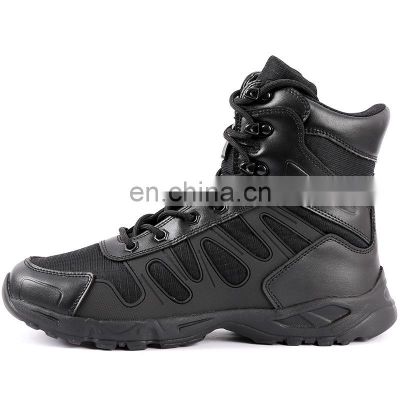 Army Black Outdoor Climbing Hiking Boot shoes Police Tactical Military Boots