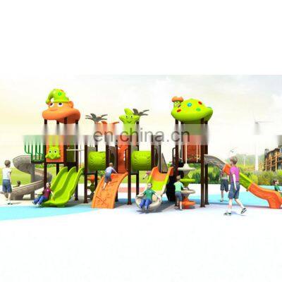 Good quality children kids playground plastic slides outdoor playground equipment