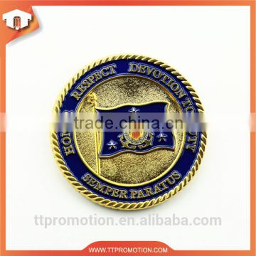 2015 china new products antique brass challenge coin
