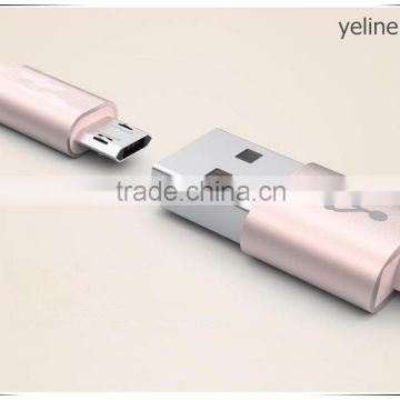 Mobile phone accessories 2 sided usb data charge switch cable, usb cable for samsung