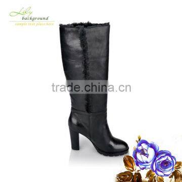 shoes leather woman boots 2013