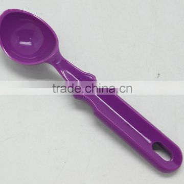 COLORFUL SIMPLE PLASTIC PS ICE CREAM SPOON FOR SUPERMARKET