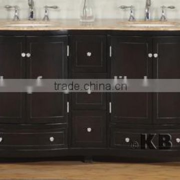 The latest design waterproof wooden bathroom vanity cabinet (YSG-116)