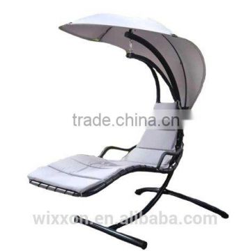 Hot Selling KD Design Waterproof Canopy Metal Stand Helicopter Swing Chair